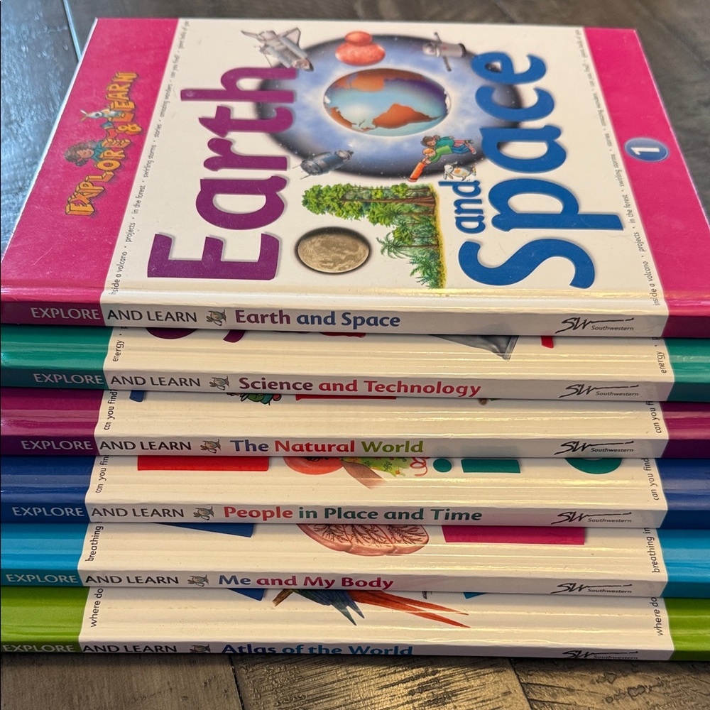 Kids Explore & Learn Book Set 1-6